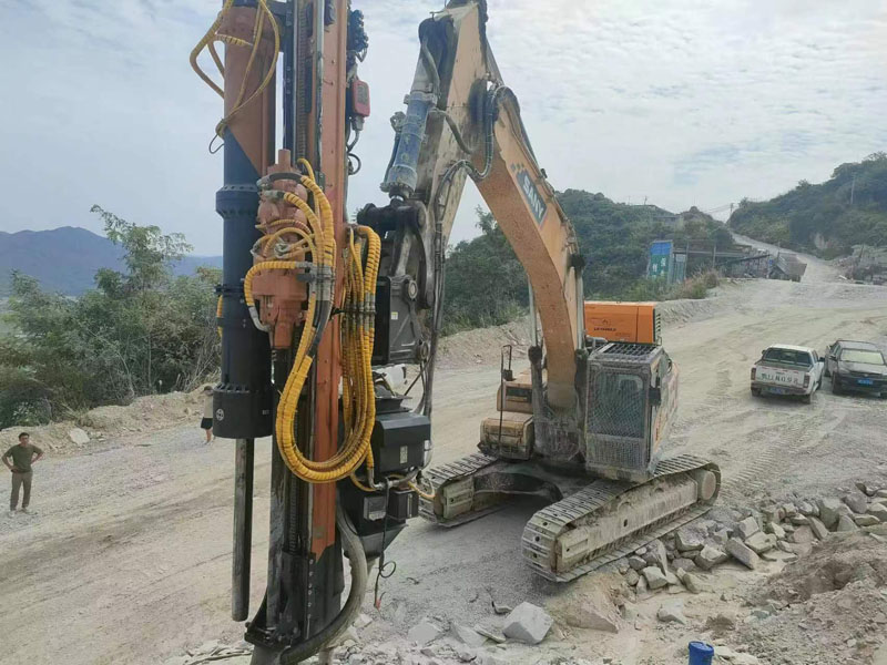 巖石鉆裂一體機